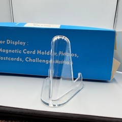 22 PCS Mini Acrylic Easel Stand Clear Plastic Display Holder 2.7″ Card Holder