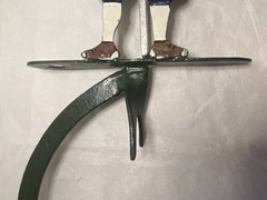 Vintage Teeter. Golfer, Metal. Unmarked. Cast Iron?