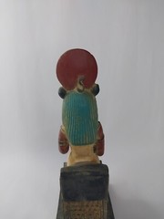 RARE ANTIQUE ANCIENT EGYPTIAN Statue of Sekhmet Heavy Stone Magic Hieroglyphic