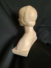 Florentine Art Plaster 132 Antique 1914 Unknown Woman by Donatello