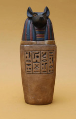 Egyptian Antiquities Canopic jars (sons of Horus) jars for mummification Rare BC