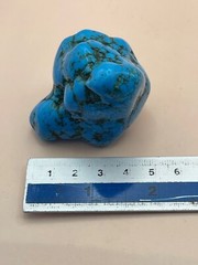 Wonderful Afghanistan Natural Blue Turquoise piece Rough Loose Gemstone