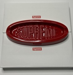 Supreme Red Ashtray Ceramic Oval Tray *Free Shipping* Brand New SS26 Authentic