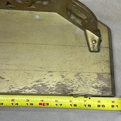 Vintage Syroco 1963 Bed Crown Wall Shelf Gold Ornate Hollywood Regency 21”
