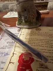 Lilliput Lane Complete 12-Cottage Collection w/ Boxes & Deeds Rare Retired Lot