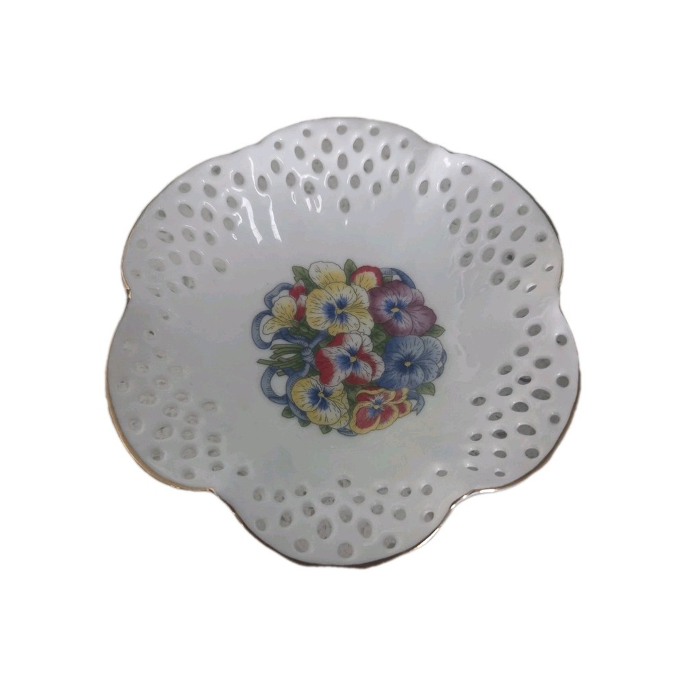 Reutter Porzellan of Germany Round Bowl Trinket Dish