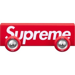 Supreme Vilac Box Logo Wooden Toy Car Made in France Red Collectible