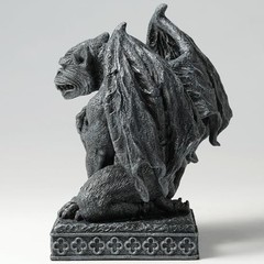 Veronese 5.75″ Kneeling Gargoyle Polyresin Collectible Sculpture Gothic Decor