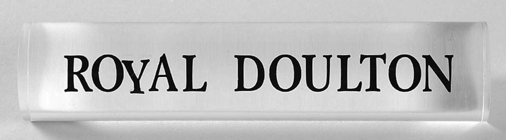 Royal Doulton Advertising Signs Plastic Sign 7 11707155