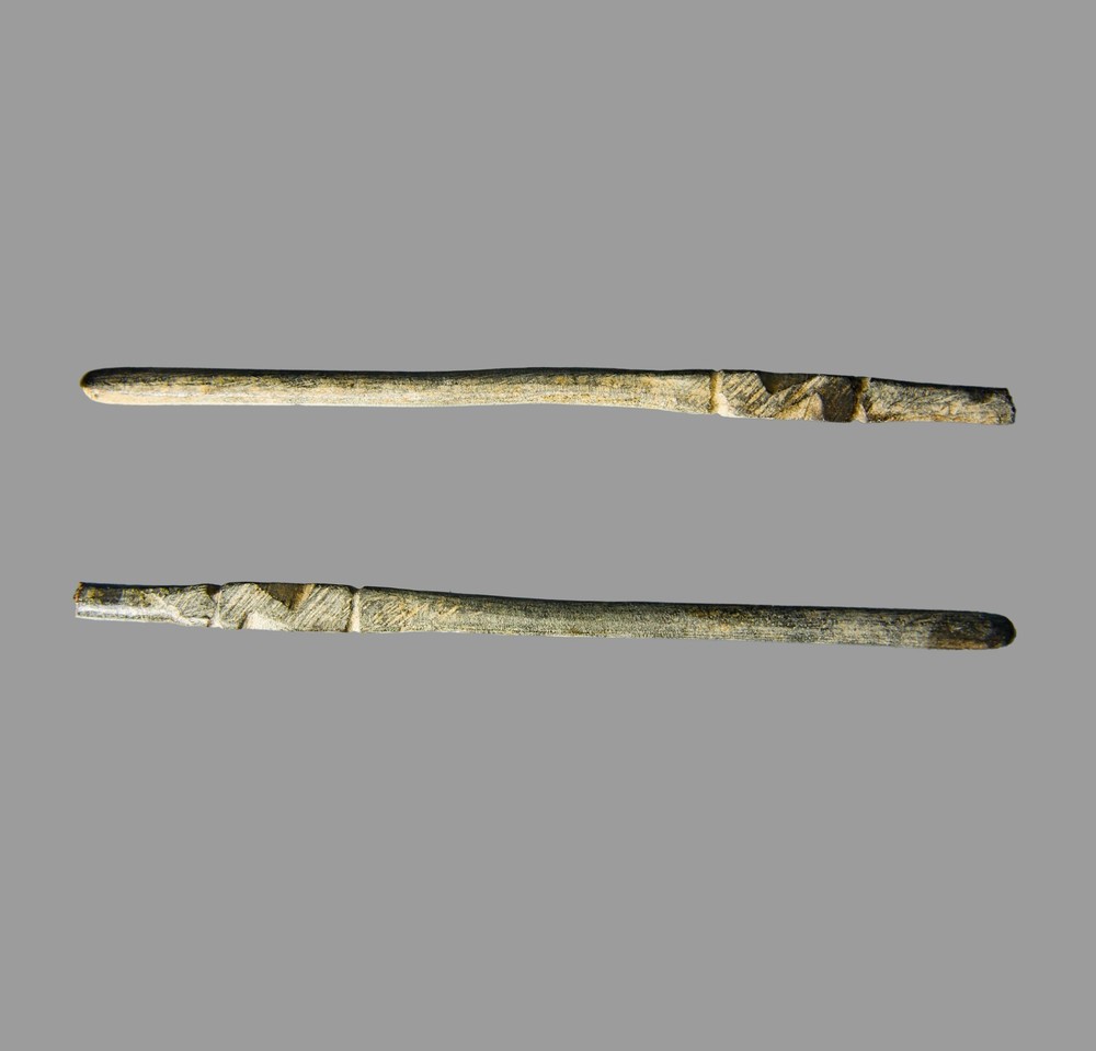 Ancient Roman Bronze Writing Stylus Wax Tablet Scribe Tool 100AD Authentic wCOA