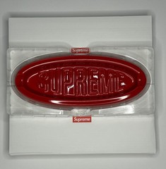 Supreme Red Ashtray Ceramic Oval Tray *Free Shipping* Brand New SS26 Authentic