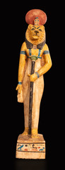 Unique Antique Egyptian Sekhmet Statue Pharaonic Goddess of War Rare Antiques BC