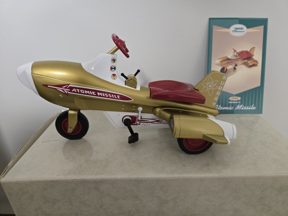 HALLMARK KIDDIE CLASSIC 1958 MURRAY ATOMIC MISSLE PEDAL CAR