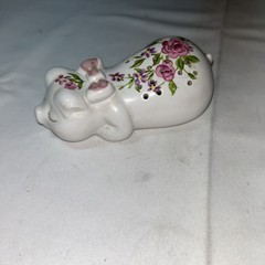 Vintage Avon 1978 Ceramarte Brazil “Pampered Piglet” potpourri holder
