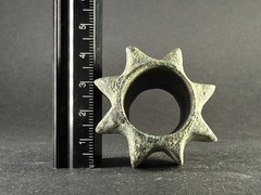 SCARCE ANCIENT 8 LOBED N EASTERN BRONZE AGE BATTLE MACE HEAD – CA 1200-800 BCE