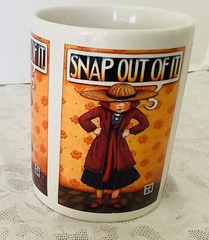 Mary Engelbreit “Snap Out of It” Coffee Mug Tea Cup 10 oz. ME – SNAP OUT OF IT.