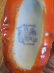ANTIQUE ROYAL BAYREUTH BAVARIA PORCELAIN LOBSTER 8 PIECE SET