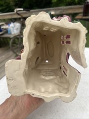 Vtg Blue Sky Clayworks Cozy Corner House Tea Light 2000 10x6x6” Heather Goldminc