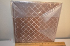 Marijuana Weed Cannabis Pot Leaf Psychedelic Large Ceramic Tile Vintage 1990s