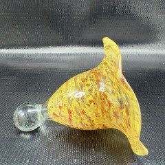 Hand Blown Italian Art Glass Decorative Sculpture Venetian Glass Decor Vintage