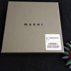 Marni Brooch Royal Blue Elegant Designer Jewelry Used 8.5cm