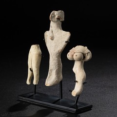 Ancient Near Eastern Pottery Fragments Figures Idols