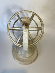 Distressed Armillary Globe Sphere Arrow Lightweight Unknown Metal Decor