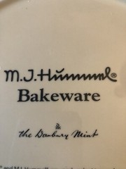 The Danbury Mint “M.J. Hummel” Bakeware, Licensed By Goebel, Switzerland