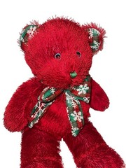 Sugar Loaf Red Bear 15” Plush Stuffed Animal Plush Fun