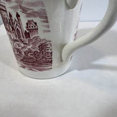 Enoch Wedgewood(Tunstall) LTD. Genuine. ENGLAND. Royal Homes Britain Red Castle