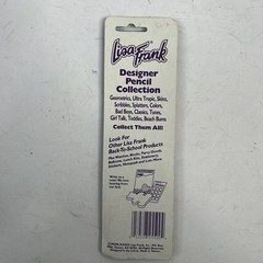 Lisa Frank Scribbles Designer Pencil Collection Set Pack Vintage 1990s Made USA