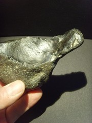 Lower Paleolithic – Fine Acheulean nosed scraper/ chopper. c.450,000 BP.