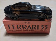 VINTAGE AVON FERRARI 53 WILD COUNTRY AFTER SHAVE New W/ Original Box! NOS V12