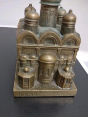 Souvenir Bronze METAL Russian CATHEDRAL OF THE ARCHANGEL MOSCOW Kremlin USSR