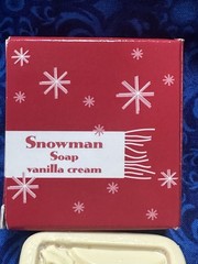 Avon Snowman Soap (2002) And Village Bath Pink Bubblegum Super Soap (1975)