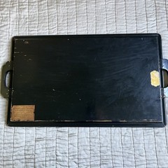 Very Old Wood Tray By Cross London Great Republic Ship Made In Rochester Ny USA