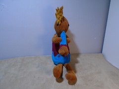 FABRIC BEAN BOTTOM KOKOPELLI SHELF SITTER PLUSH UNBRANDED (ML598)