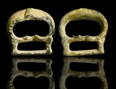 Authentic Ancient Roman Bronze Military Buckle (Circa 2nd–4th Century AD) 21mm