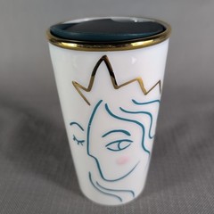 Starbucks 2017 Anniversary Ceramic Tumbler 10oz Glossy Finish