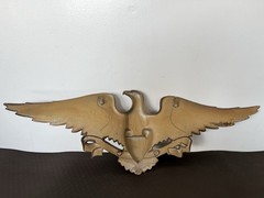 Vintage Sexton 27” Patriotic American Eagle Shield Wall Plaque Cast Aluminum