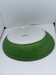 Fitz & Floyd Vintage Circa 1975 RONDELET Tourquoise Oval veggie bowl
