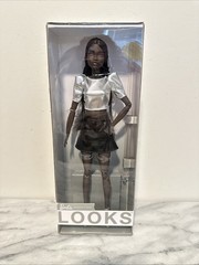 Barbie Signature Looks Model #10 Dark-Brown Straight Hair Tall MTM Simone