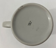 KXL Radio Off White & Black Ceramic 10 oz Coffee Tea Mug EVC