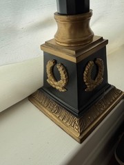 Gran Tour Style Metal Tall French Empire Neo-Classical Obelisk Statuette