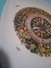 Vintage Giovanni Della Robbia Florence Plastic Small Dish Made in Italy **RARE**