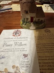 Lilliput Lane Complete 12-Cottage Collection w/ Boxes & Deeds Rare Retired Lot