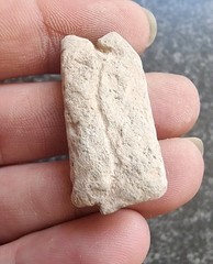 Roman Lead Rolled Curse / Wish Metal Detecting Find Antique (4)