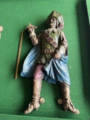 Vintage 3 Musketeers Wall Hangings With Unknown Metal Swords One Sword broken