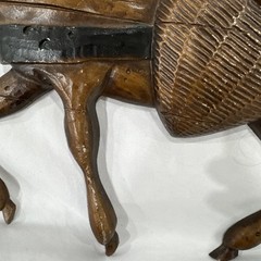 Rare! Large Vintage 1970 Sexton Usa Man Donkey Burro Metal Art Wall Hanging