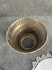 Antique Photo Upcycled Repurposed Primitive Vignette Tabletop Decor Metal & Wood
